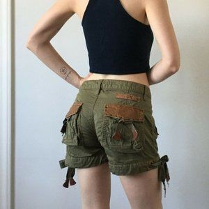 Zuelements Khaki Military Women's Short XS